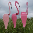 Garden Flamingo Stake | Wind-Powered & Weatherproof | 65 cm Height