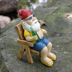 Garden Gnome Figurine | Resin & Weather-Resistant | 12.5 cm