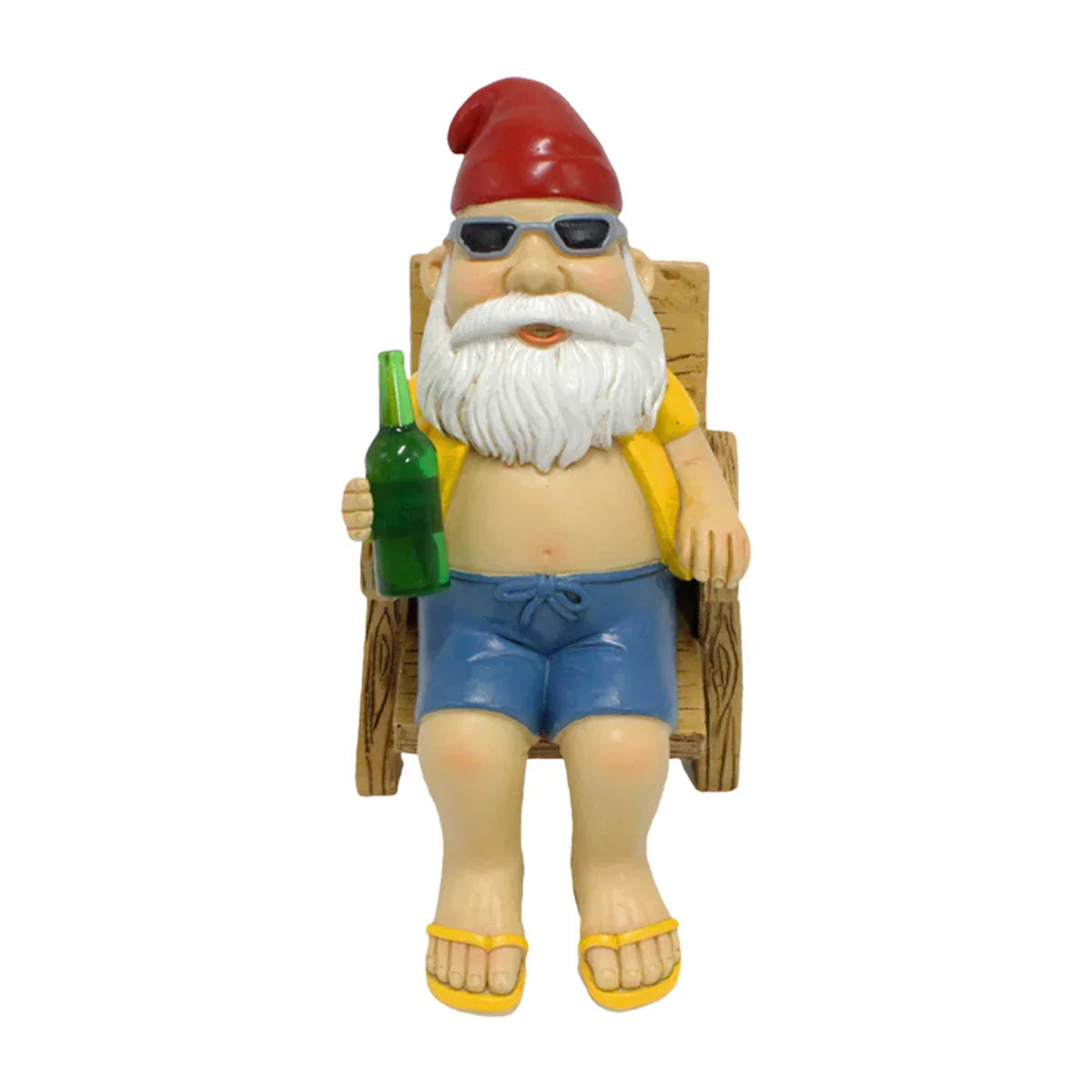 Garden Gnome Figurine | Resin & Weather-Resistant | 12.5 cm