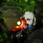 Garden Gnomes | Solar-Powered Warm LED Glow & Weatherproof | Set of 6