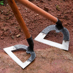 Garden Hoe | Hand-Forged Manganese Steel Blade | Dual-Action