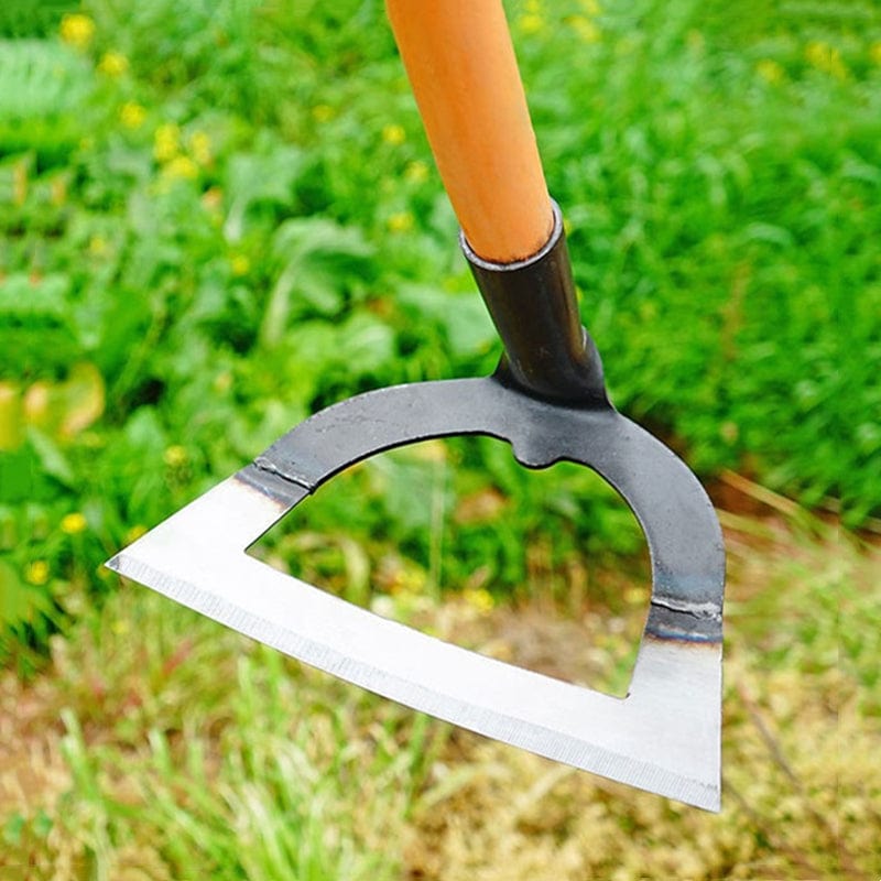Garden Hoe | Hand-Forged Manganese Steel Blade | Dual-Action