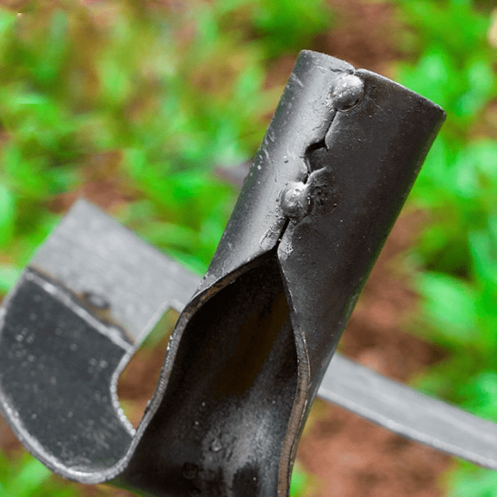 Garden Hoe | Hand-Forged Manganese Steel Blade | Dual-Action