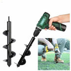 Garden Hole Digger | Drill-Powered Carbon Steel | Sizes M & L
