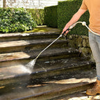 Hose Cleaning Attachment | Adjustable Multi-Spray Nozzle | Ergonomic Handle