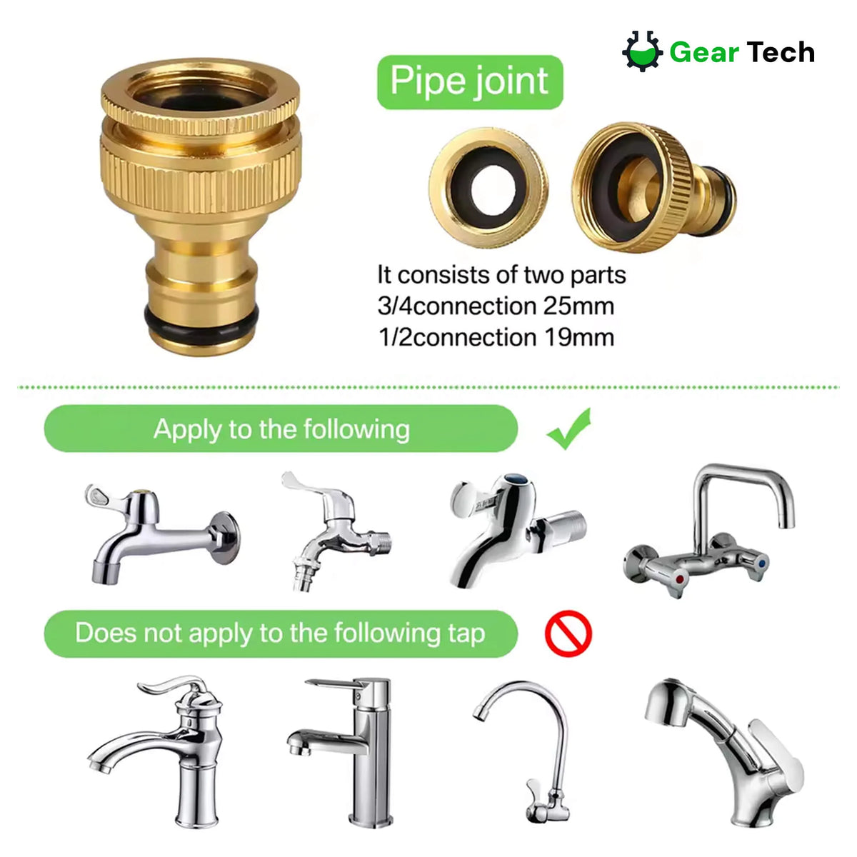 Garden Hose | Expands 3x, Anti-Kink & Leak-Proof | Lengths 22–90 m