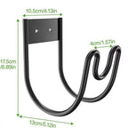 Garden Hose Holder | Wall-Mounted Metal Frame | Kink-Free Storage
