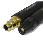 Garden Hose Nozzle | High-Pressure Adjustable Spray & Brass Quick-Connect