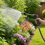 Garden Hose Nozzle | Stainless Steel & Adjustable High-Pressure