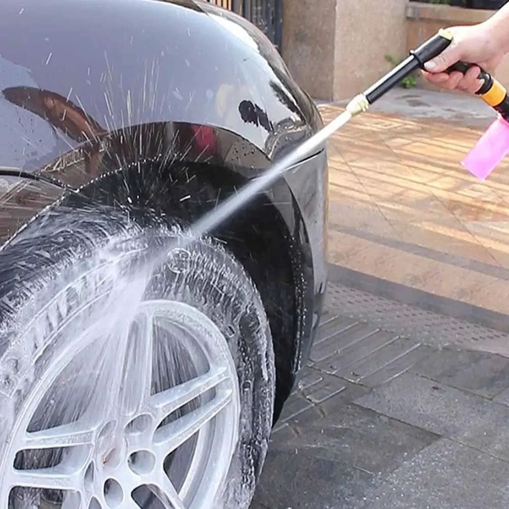Hose Spray Nozzle | High-Pressure Aluminum Head | Quick-Connect