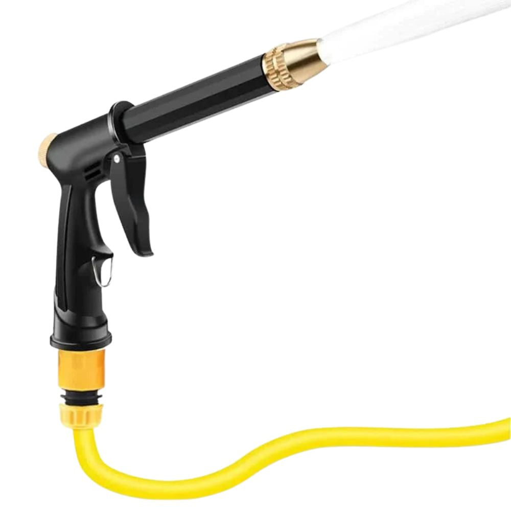 Hose Spray Nozzle | High-Pressure Aluminum Head | Quick-Connect