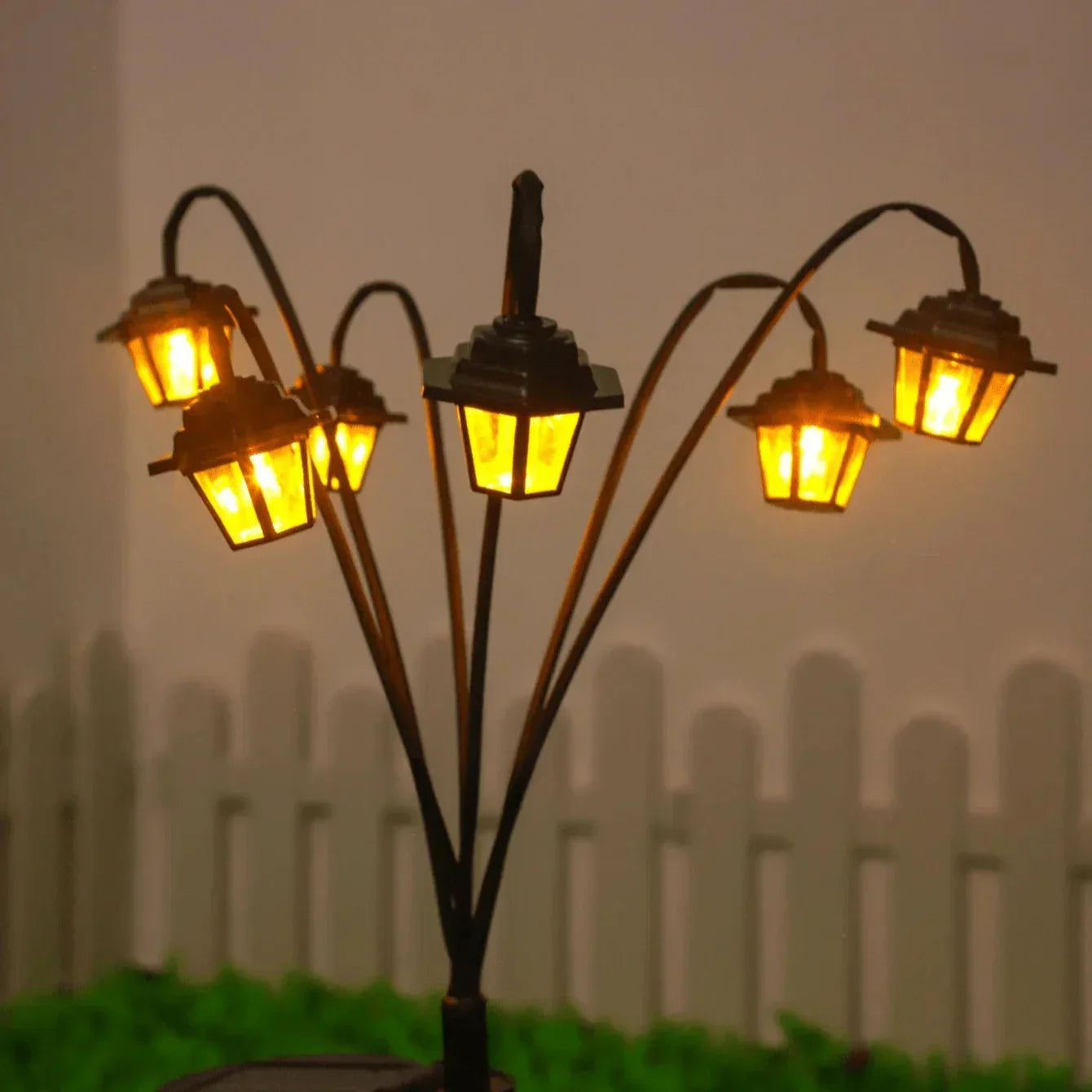Garden Lantern | Automatic Dusk Sensor | Solar & Weatherproof