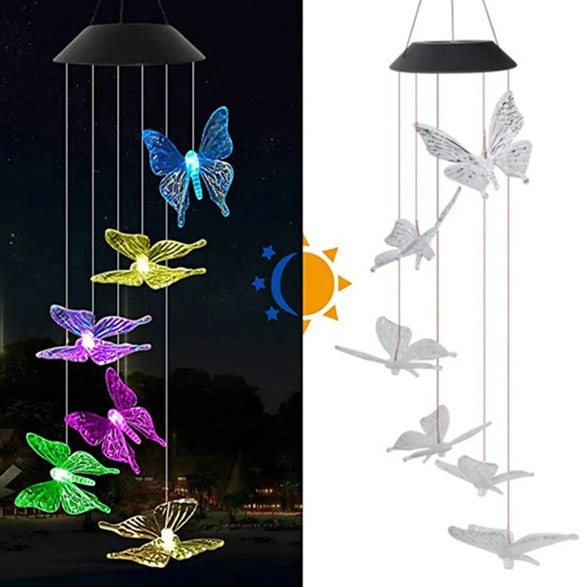 Garden Light | Butterfly Design & Solar LED | Weather-Resistant