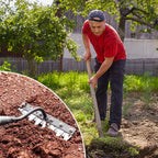 Garden Rake Head | Rust-Resistant Carbon Steel | 5–8 Tine Options