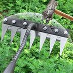 Garden Rake Head | Rust-Resistant Carbon Steel | 5–8 Tine Options