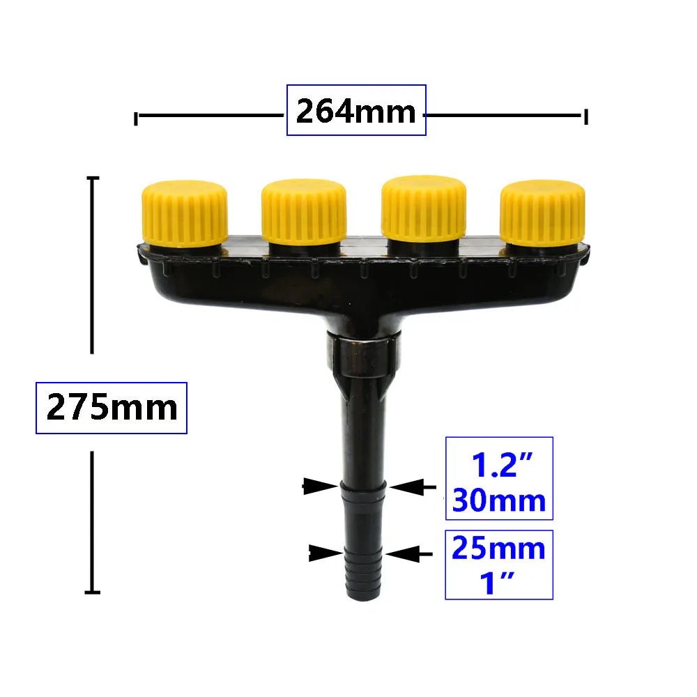 Garden Sprinkler | Wide-Coverage Mist Spray | Universal Hose Fit