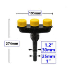 Garden Sprinkler | Wide-Coverage Mist Spray | Universal Hose Fit
