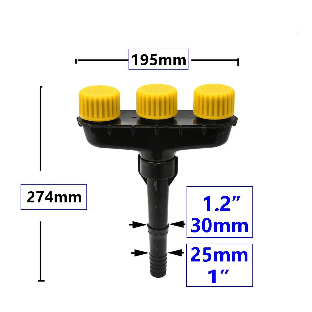 Garden Sprinkler | Wide-Coverage Mist Spray | Universal Hose Fit