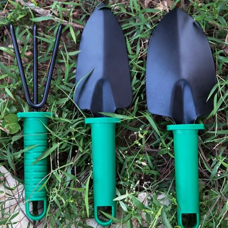 Garden Tool Set | Stainless Steel Heads & Ergonomic Handles | Set of 10