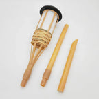 Garden Torches | Flickering Flame & Solar-Powered | Set of 5