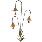 Garden Wind Chime | Handcrafted Bluebell & Weather-Resistant Iron | With Ground Spike