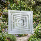 Garden Wind Spinner | 3D Rotating & Reflective Stainless Steel