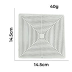 Garden Wind Spinner | 3D Rotating & Reflective Stainless Steel