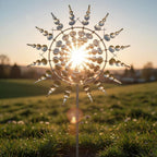 Garden Wind Spinner | Weather-Resistant Metal & Smooth Ball-Bearing Spin