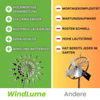 Garden Wind Spinner | Weather-Resistant Metal & Smooth Ball-Bearing Spin