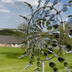 Garden Wind Spinner | Weather-Resistant Metal & Smooth Ball-Bearing Spin