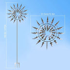 Garden Wind Spinner | Weather-Resistant Metal & Smooth Ball-Bearing Spin