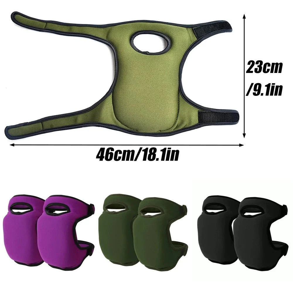 Gardening Knee Pads | Cushioned & Protective | Adjustable Straps