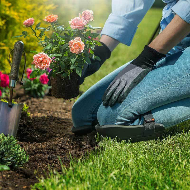 Gardening Knee Pads | Soft EVA Cushioning & Non-Slip Adjustable Straps