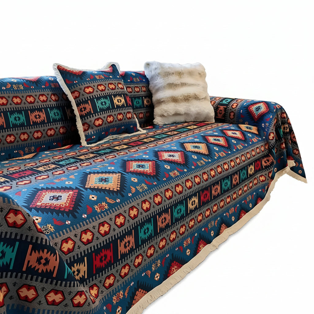 Geometric Sofa Cover