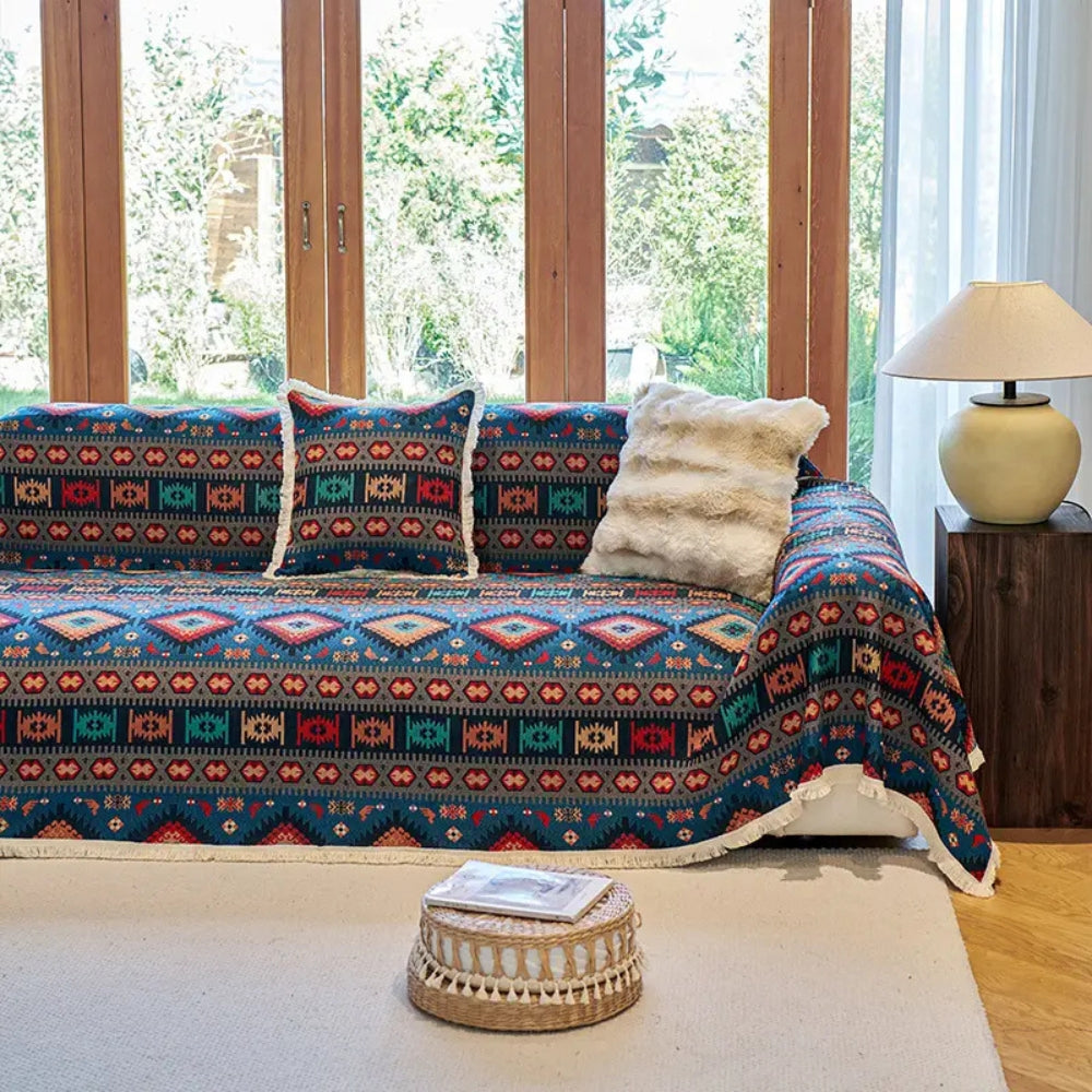 Geometric Sofa Cover