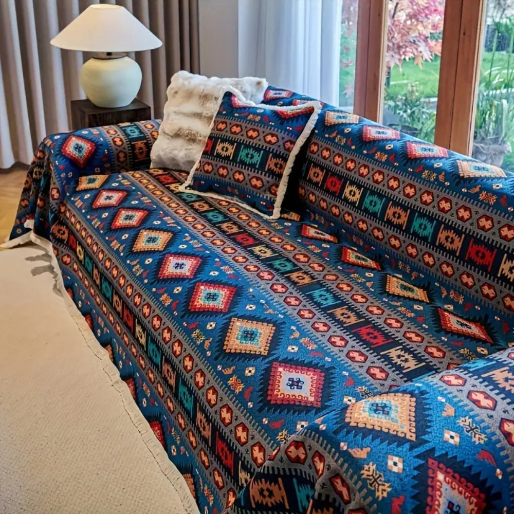 Geometric Sofa Cover