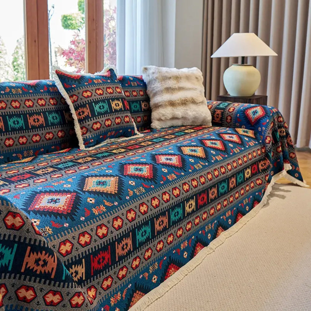 Geometric Sofa Cover