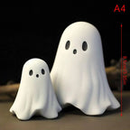 Ghost Sculpture | Durable Resin & Middle-Finger Gesture | 8.5 cm High