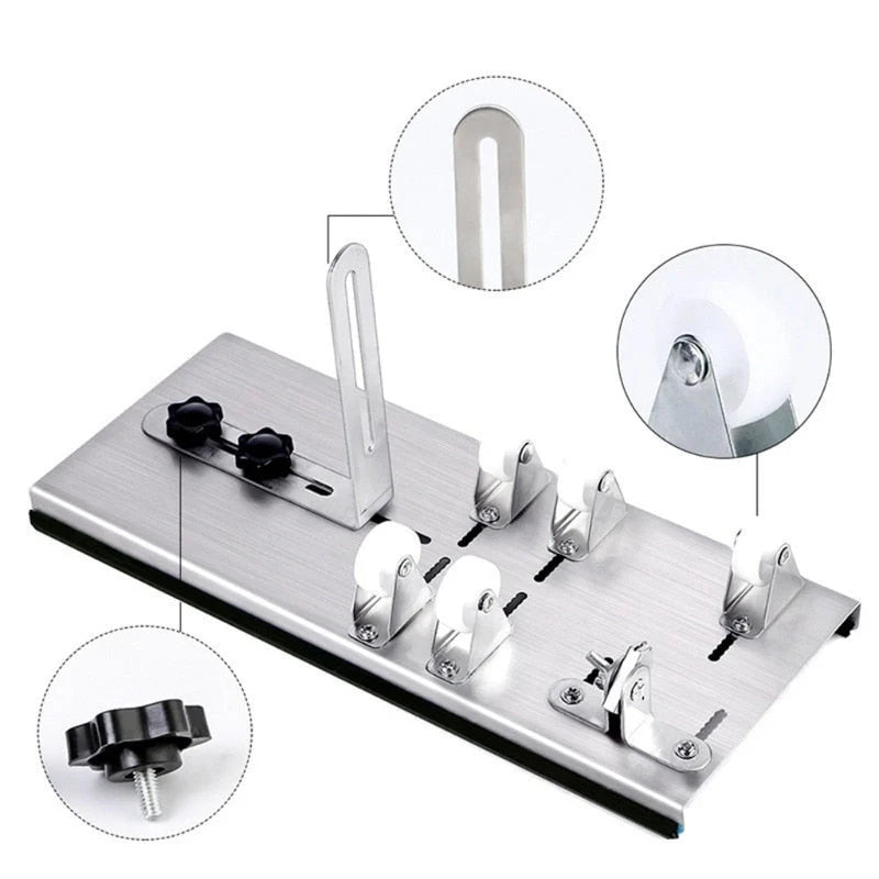 Glass Bottle Cutter | Adjustable Cutting Wheel & Stainless Steel | DIY Kit