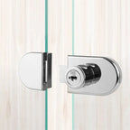 Glass Cabinet Lock | Keyed Security & Child-Safe | Includes 2 Keys