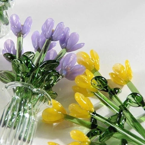 Glass Flower Bouquet | Handcrafted & Everlasting