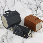 Glasses Case | Foldable PU Leather & Flannel Lining | Up to 6 Compartments
