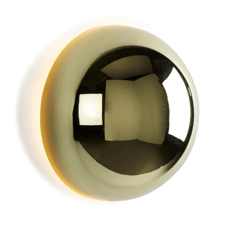 Globe Wall Sconce | Glass Globe Shade & LED | 10 & 15 cm