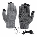 Gloves | USB-Powered Warmth & Touchscreen Fingertips | Pair