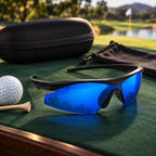 Golf Ball Finding Glasses | Blue-Tinted Contrast Lenses & Lightweight | Includes Case & Microfiber Pouch