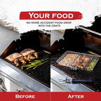 Grill Basket | Foldable Stainless Steel & Dishwasher-Safe
