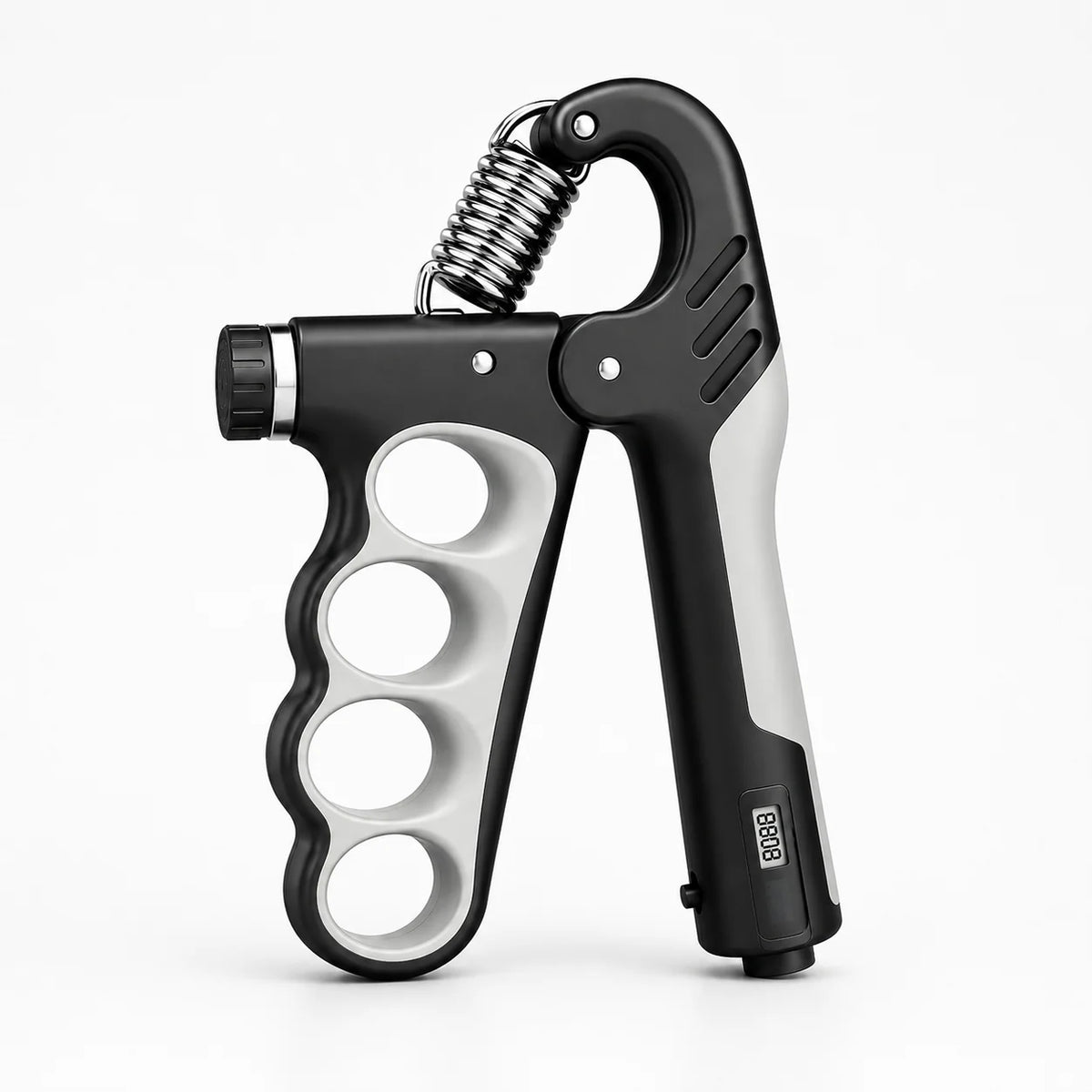 Grip Strengthener | Electronic Rep Counter & Adjustable Resistance | 11–220 lb