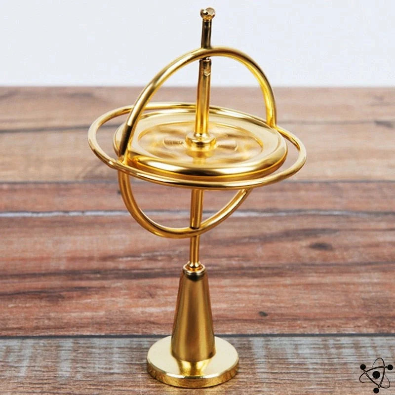 Gyroscope | Metal Ring & String Launcher | 8 x 8 cm