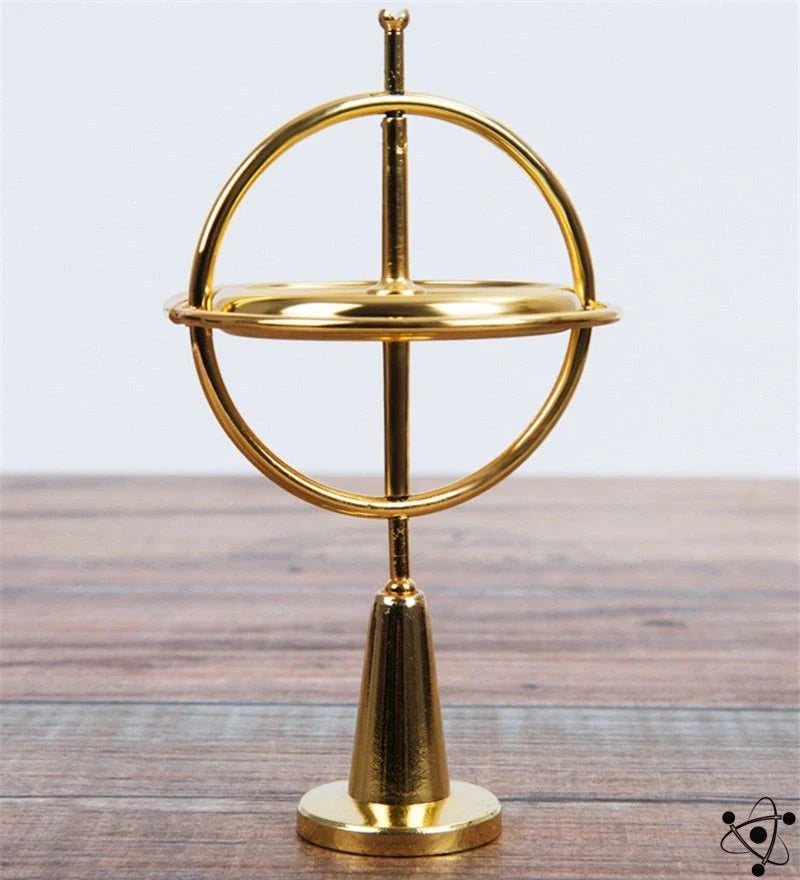 Gyroscope | Metal Ring & String Launcher | 8 x 8 cm