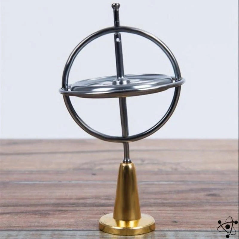 Gyroscope | Metal Ring & String Launcher | 8 x 8 cm